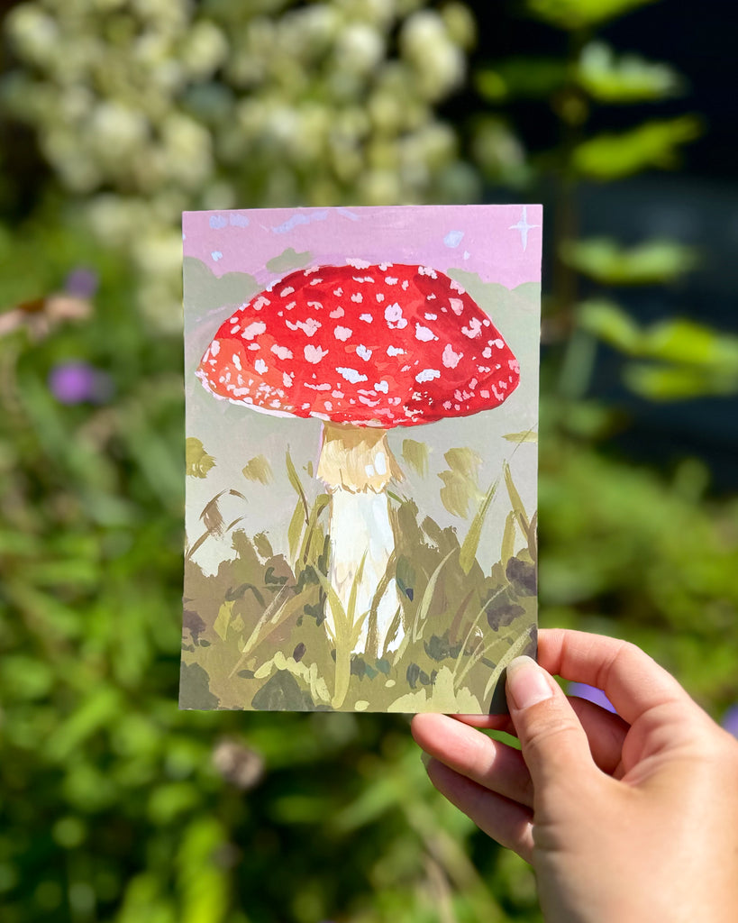 Toadstool - 5x7" Print