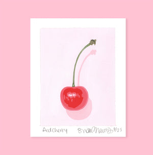 Red Cherry- Original Painting