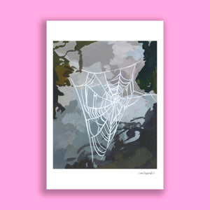 Spiderweb Art Print